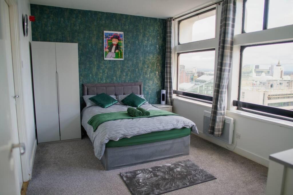 Manchester City Centre Apartment, Skyline View Exterior foto